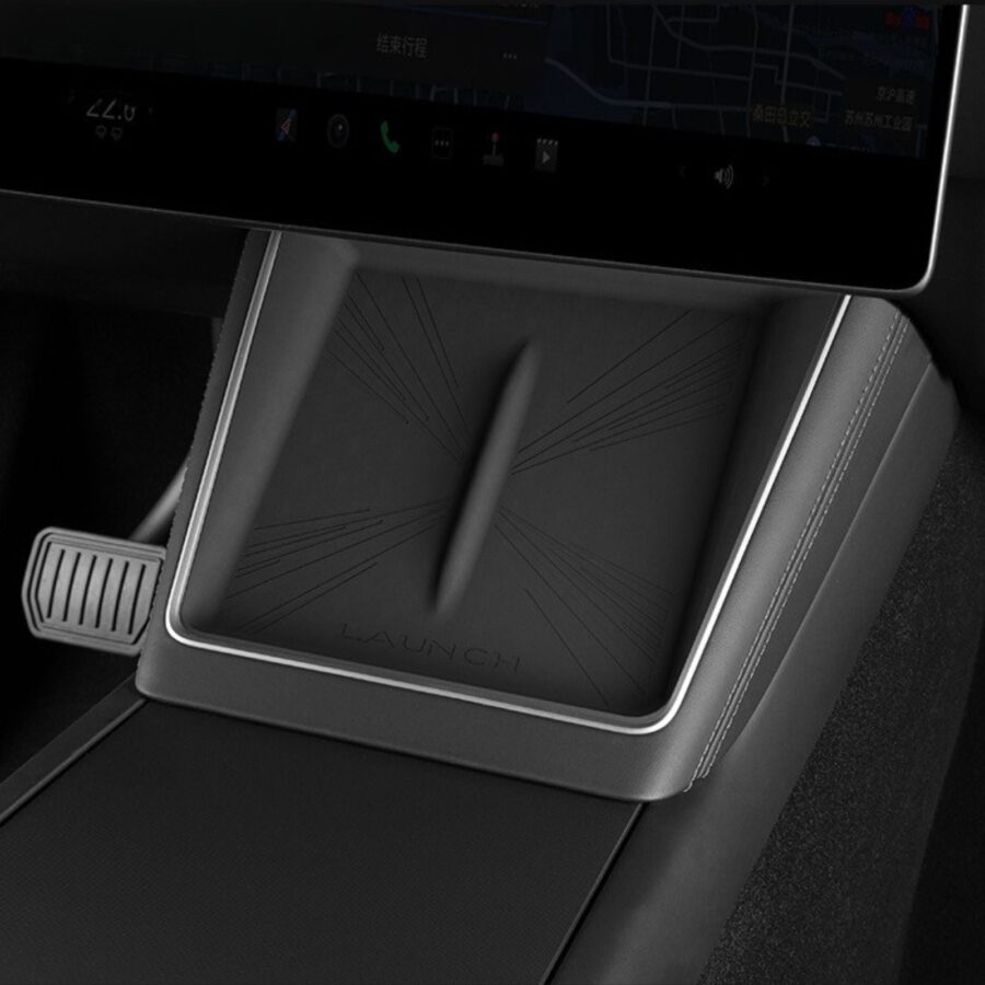 Kosmer Model Y Wireless Charging Silicone Pad – 2025 Central Console Mat - Image 6