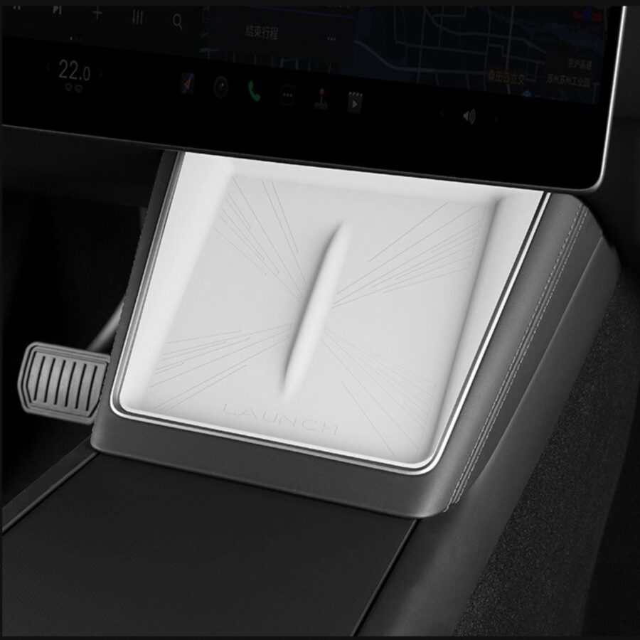 Kosmer Model Y Wireless Charging Silicone Pad – 2025 Central Console Mat - Image 7