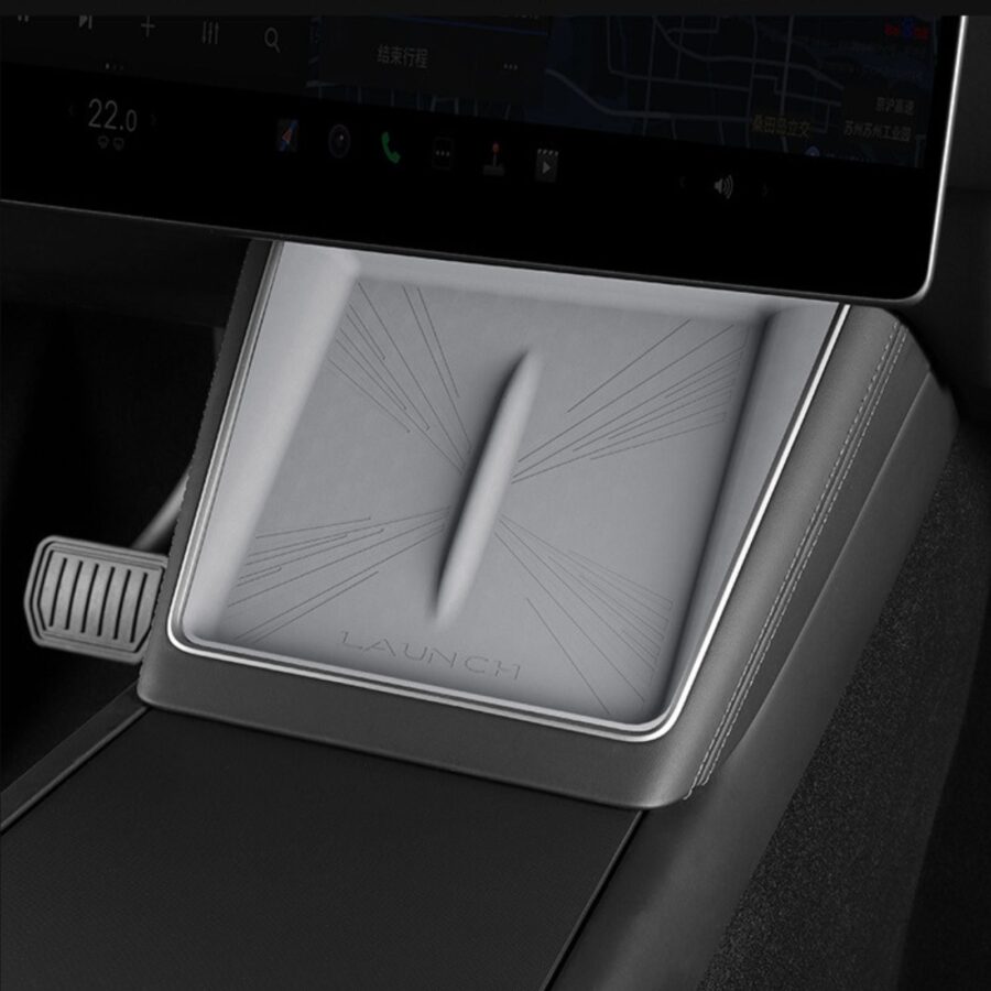 Kosmer Model Y Wireless Charging Silicone Pad – 2025 Central Console Mat - Image 8