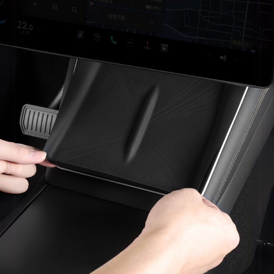 Kosmer Model Y Wireless Charging Silicone Pad – 2025 Central Console Mat - Image 4
