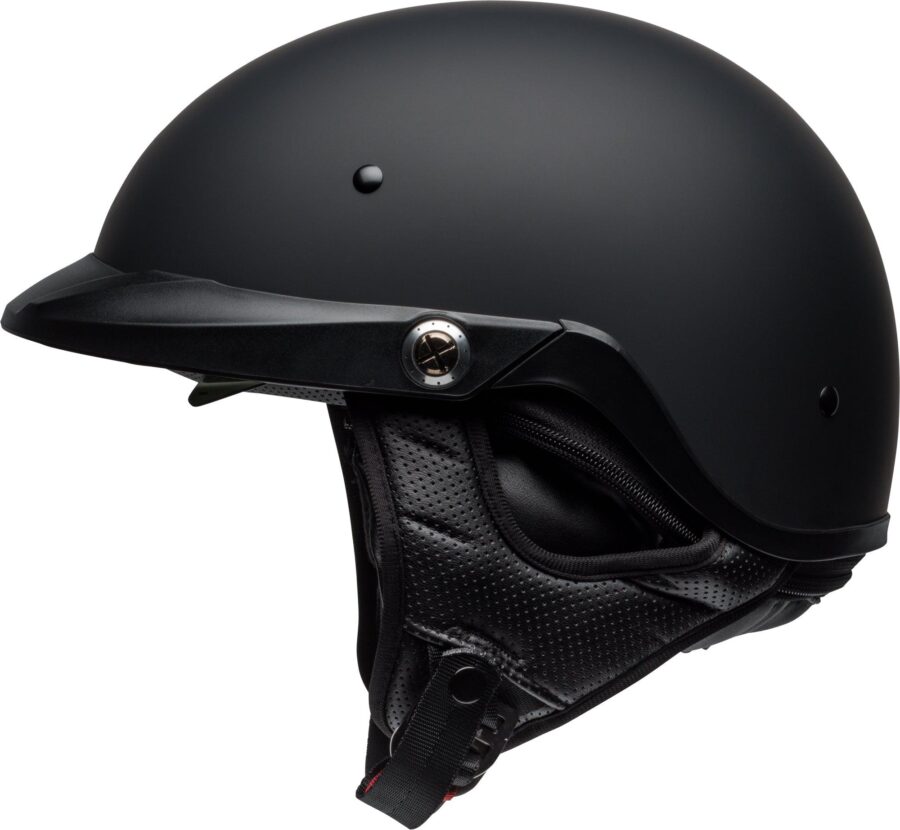 Kosmer Matte Black Helmet – Stylish Retro Protective Gear - Image 2